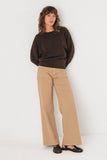 SKFK Ibar jumper 2B dark brown women