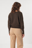 SKFK Ibar jumper 2B dark brown women