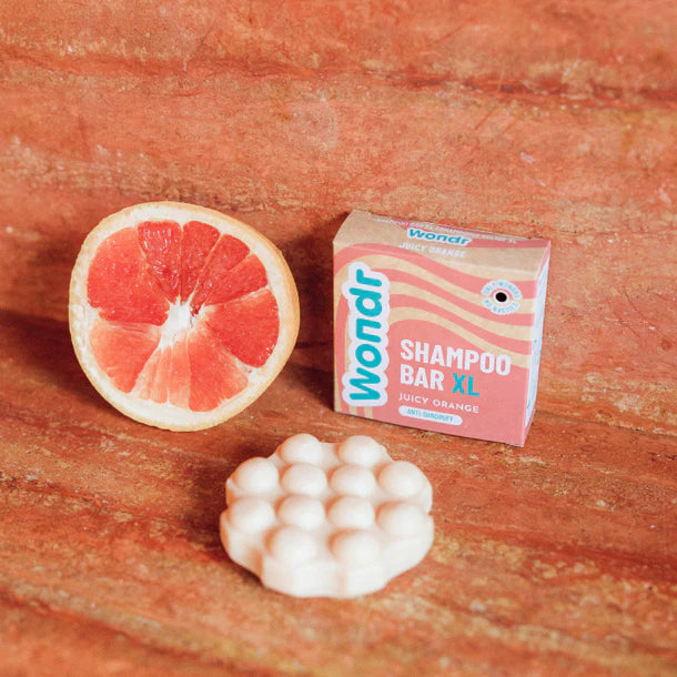 WONDR Juicy orange XL shampoo bar