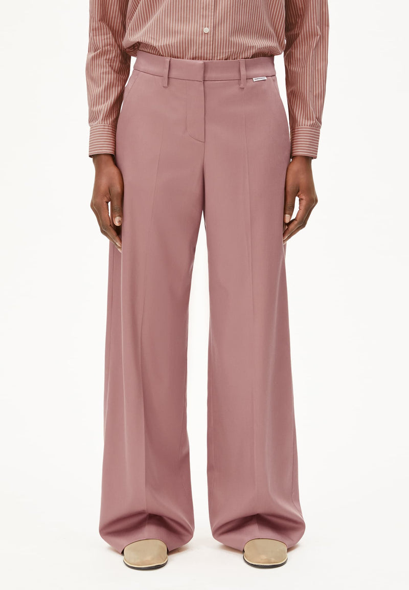 ARMEDANGELS Leandraa trousers light berry women