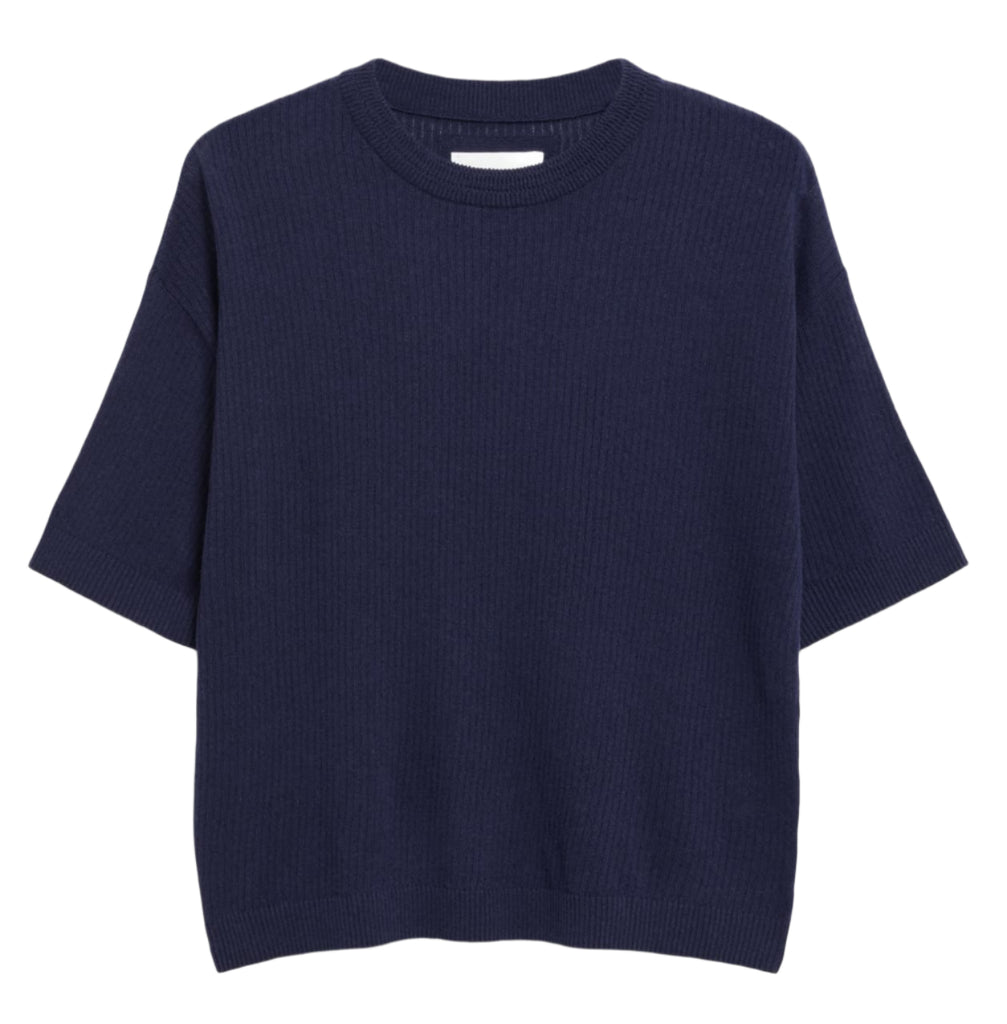 ARMEDANGELS Lizaa lino top tinted navy women