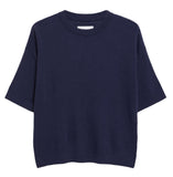 ARMEDANGELS Lizaa lino top tinted navy women