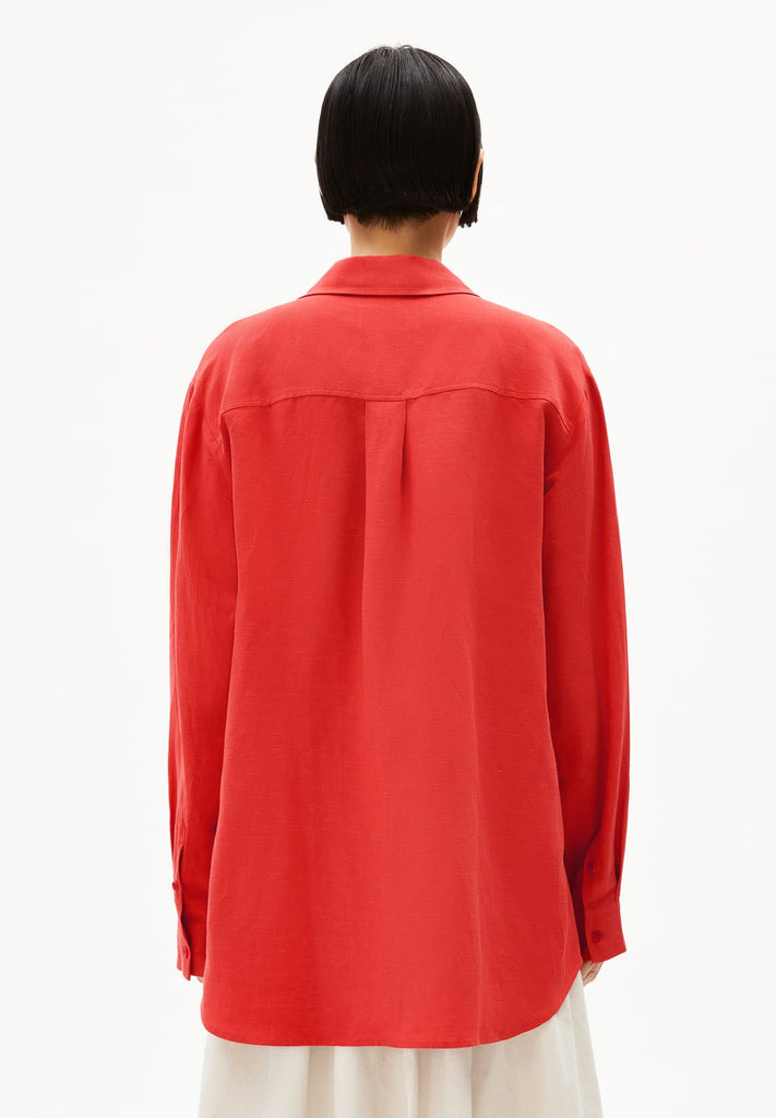 ARMEDANGELS Maalgaa lino coral blush women