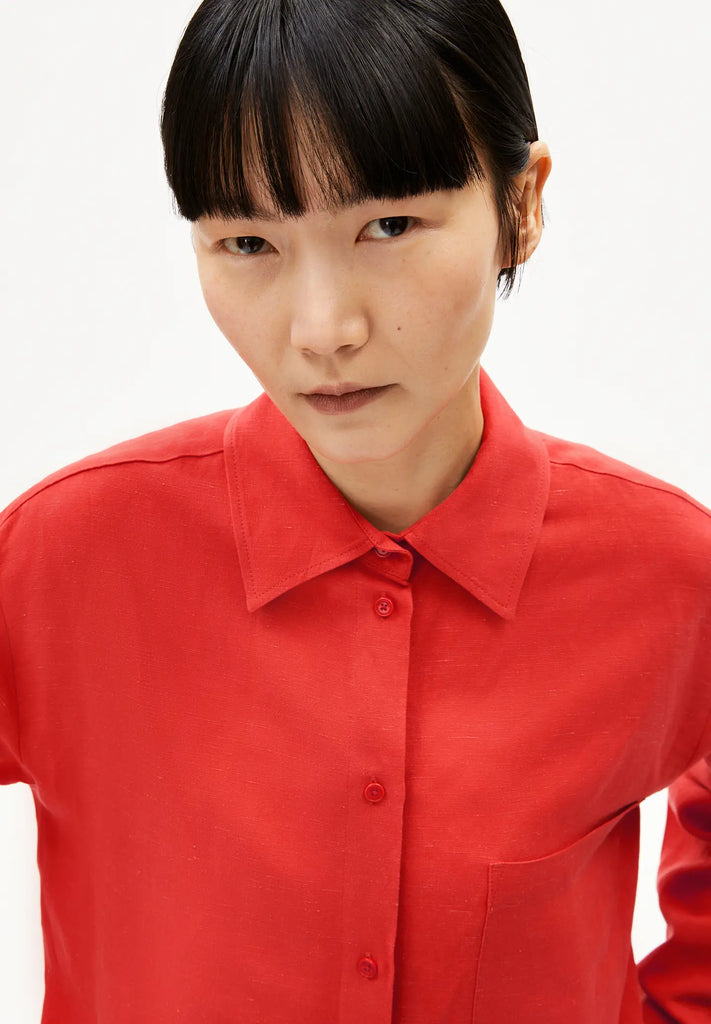 ARMEDANGELS Maalgaa lino coral blush women