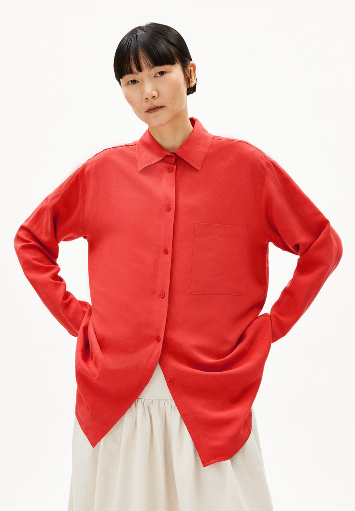 ARMEDANGELS Maalgaa lino coral blush women