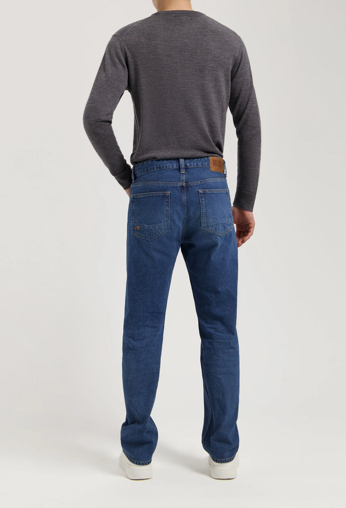 MUD JEANS Alex mid loose jeans rustic blue men