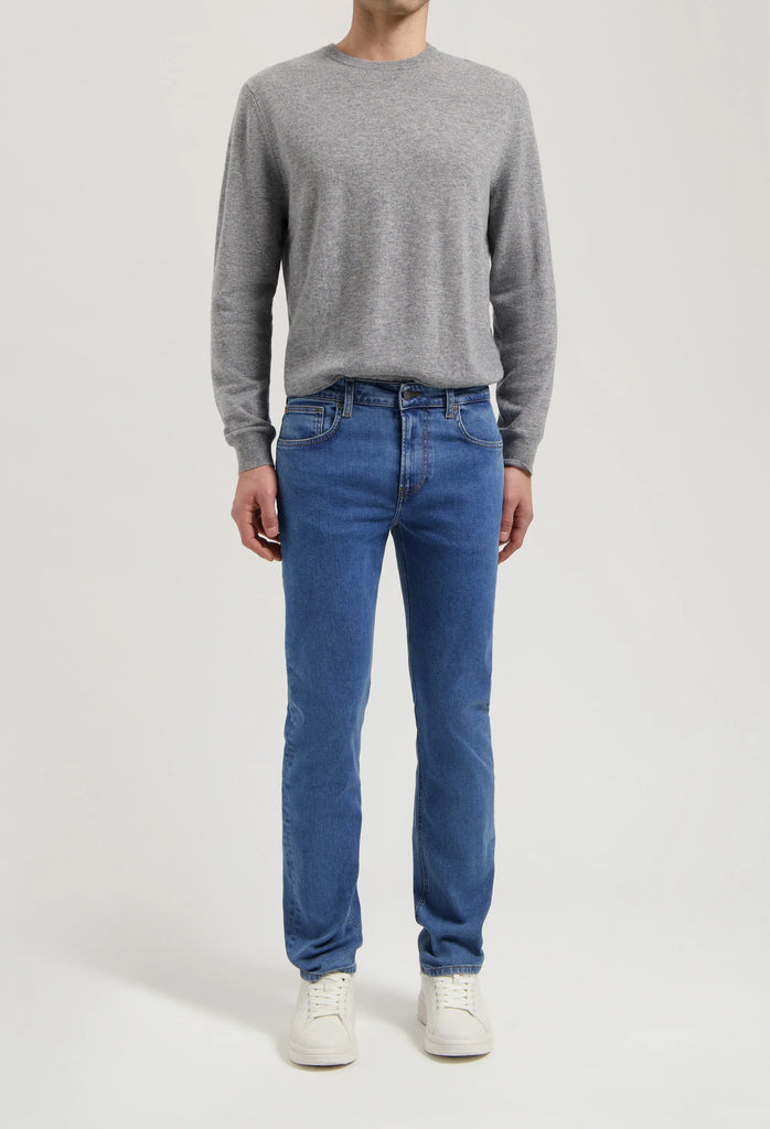 MUD JEANS Bryce mid straight jeans stone vintage men