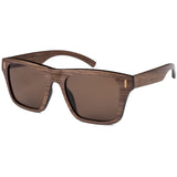 AARNI Monza sunglasses walnut polarized lenses