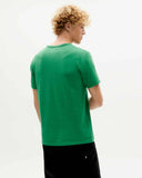 THINKING MU Hemp T-shirt clover green men