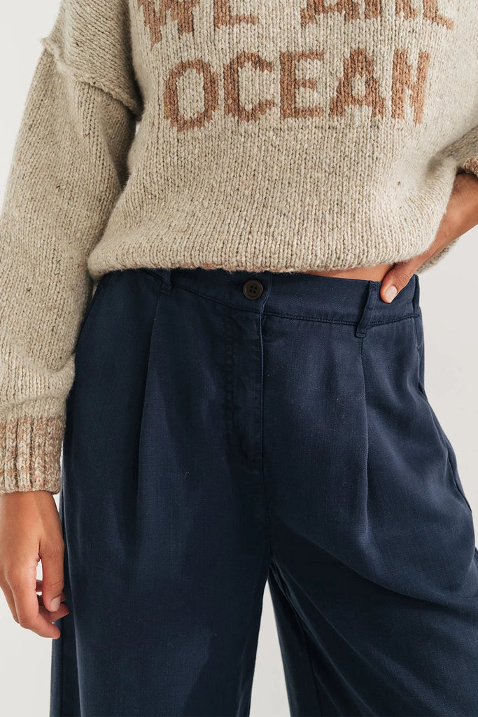 TWOTHIRDS Nanpu pants blue night women