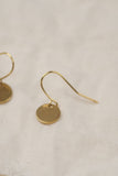 BRASSCAKE Dot hook earrings