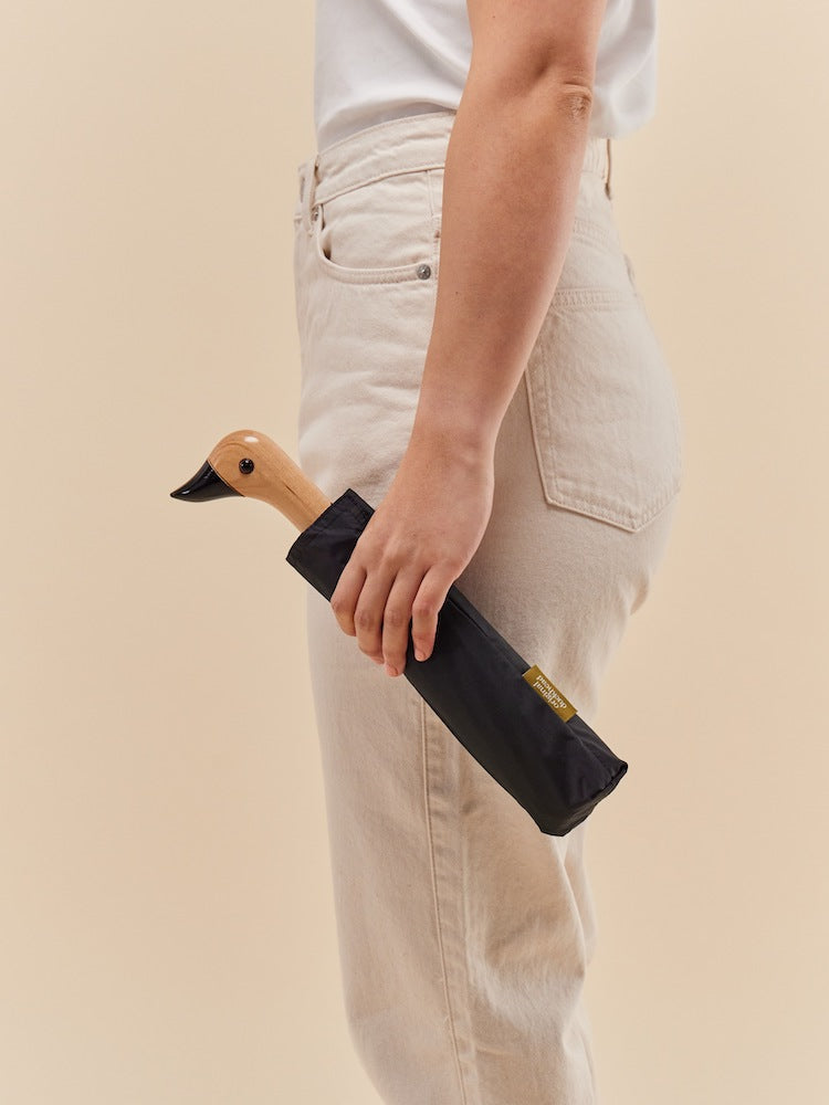 ORIGINAL DUCKHEAD Compact duck umbrella black