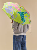 ORIGINAL DUCKHEAD Compact duck umbrella arty cats lime