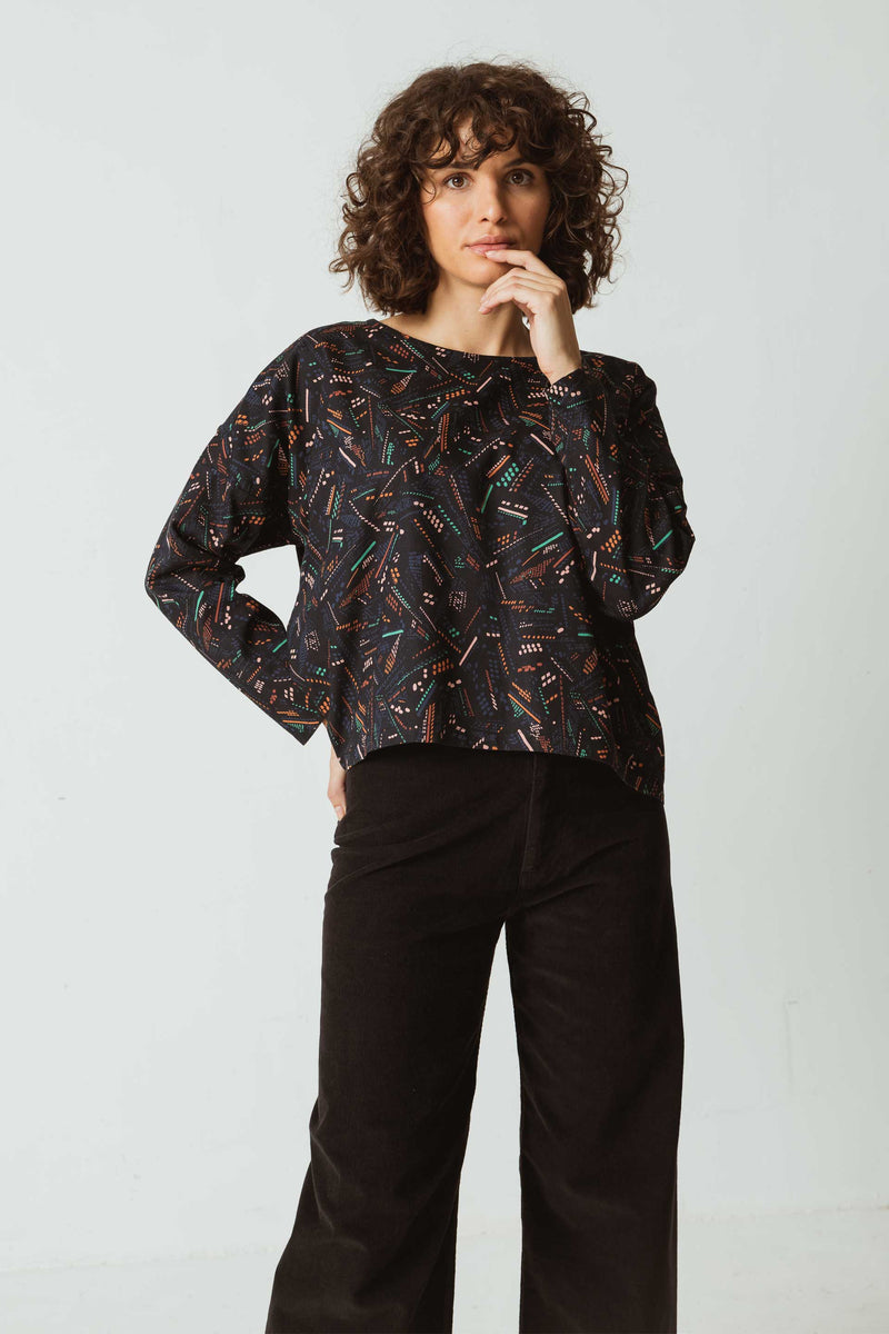 SKFK Aurkene shirt Tokyo lights women