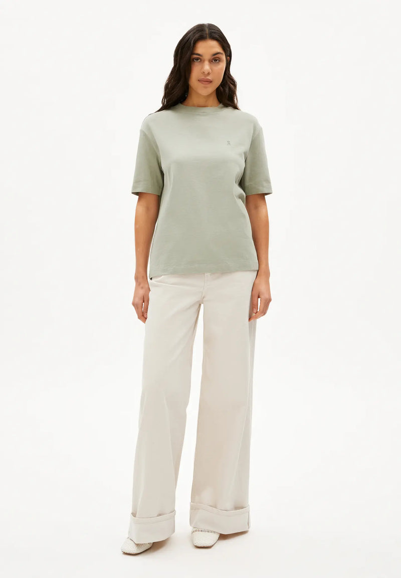 ARMEDANGELS Tarjaa t-shirt seagreen women