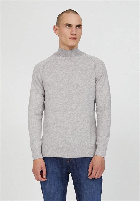 ARMEDANGELS Mocaa jumper silver grey melange men