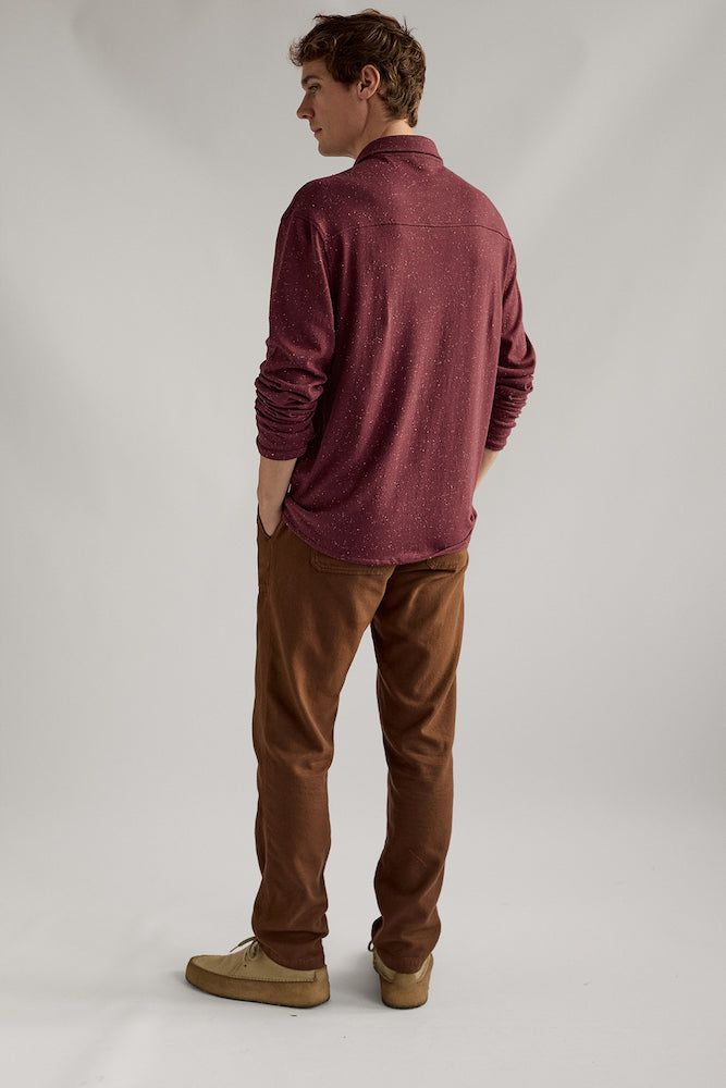 TWOTHIRDS Bleiksoya shirt zifandel wine men