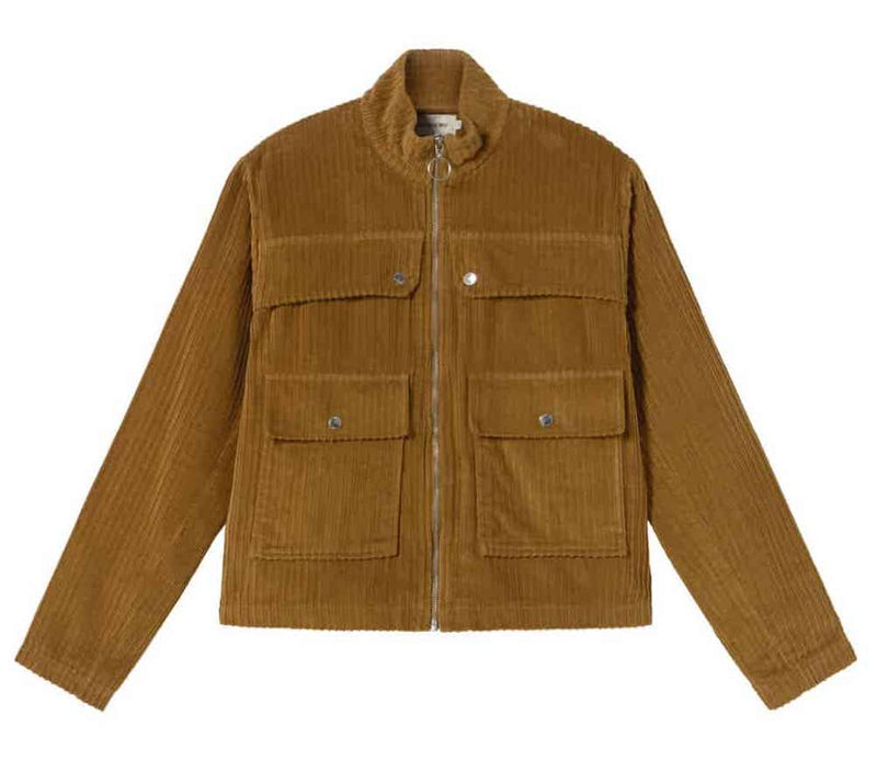 THINKING MU Celia corduroy jacket light oak women