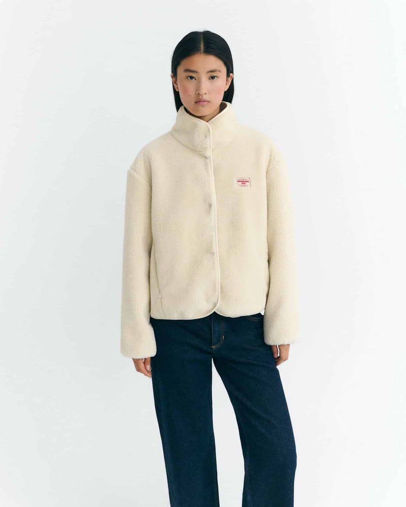 THINKING MU Kourtney jacket ivory women