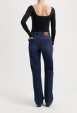 MUD JEANS Carry mid straight jeans faded vintage women