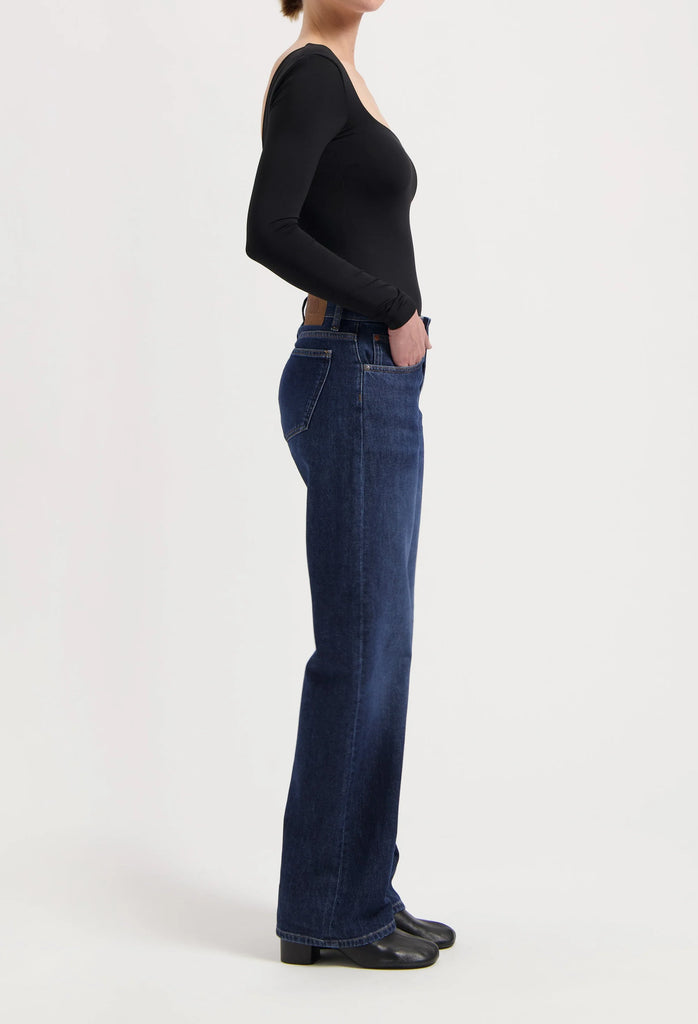 MUD JEANS Carry mid straight jeans faded vintage women