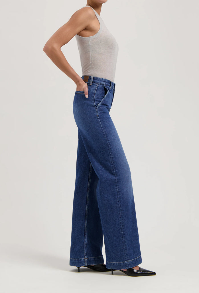 MUD JEANS June mid loose jeans fresh fade women