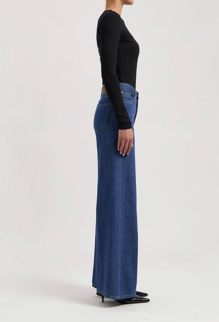 MUD JEANS Sara high loose FLOW jeans stone indigo women