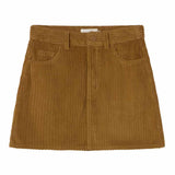 THINKING MU Kimmy corduroy skirt light oak women