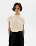 THINKING MU Volta bird t-shirt off white women