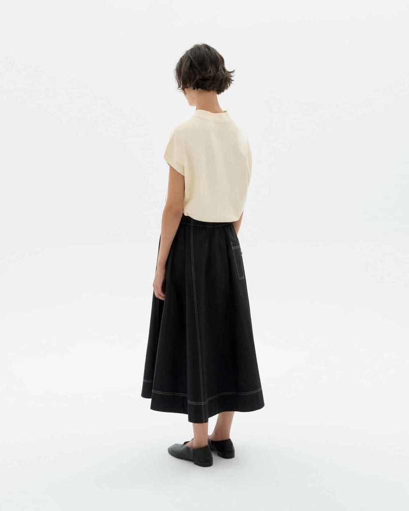 THINKING MU Volta bird t-shirt off white women