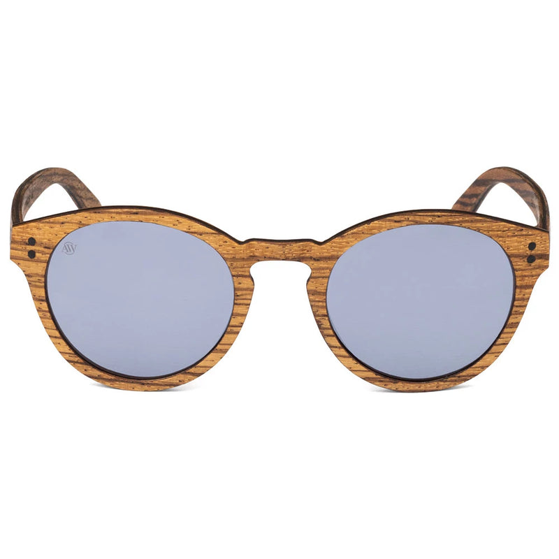AARNI Wynn sunglasses zebrawood