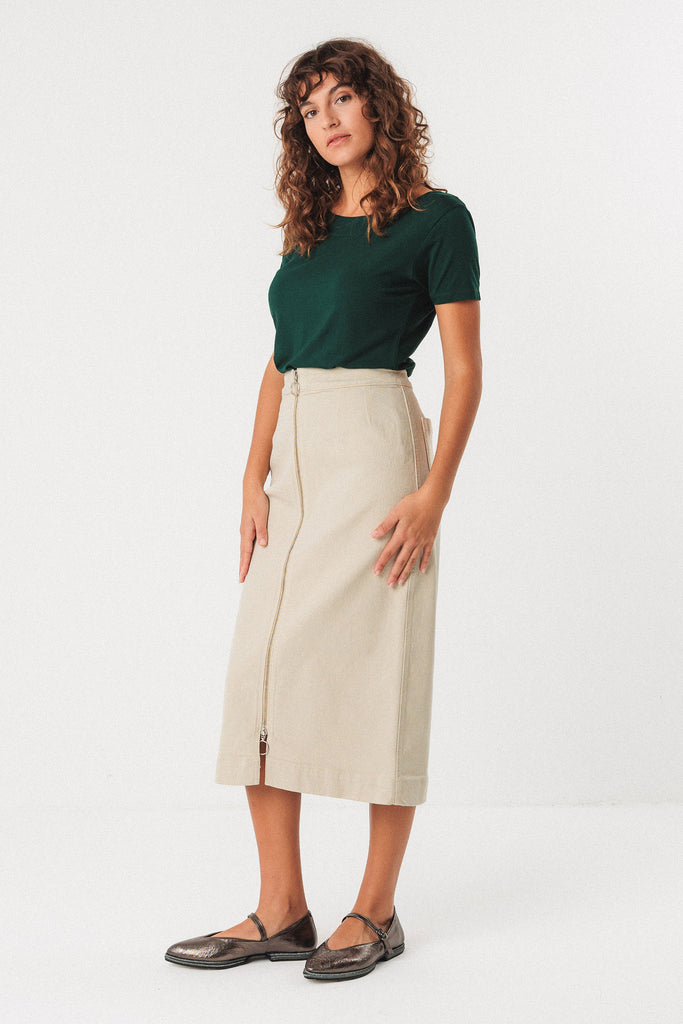 SKFK Zur-6 t-shirt G9 dark green women