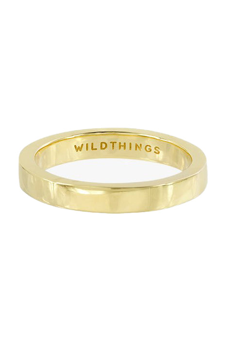 WILDTHINGS COLLECTABLES Stack ring gold plated