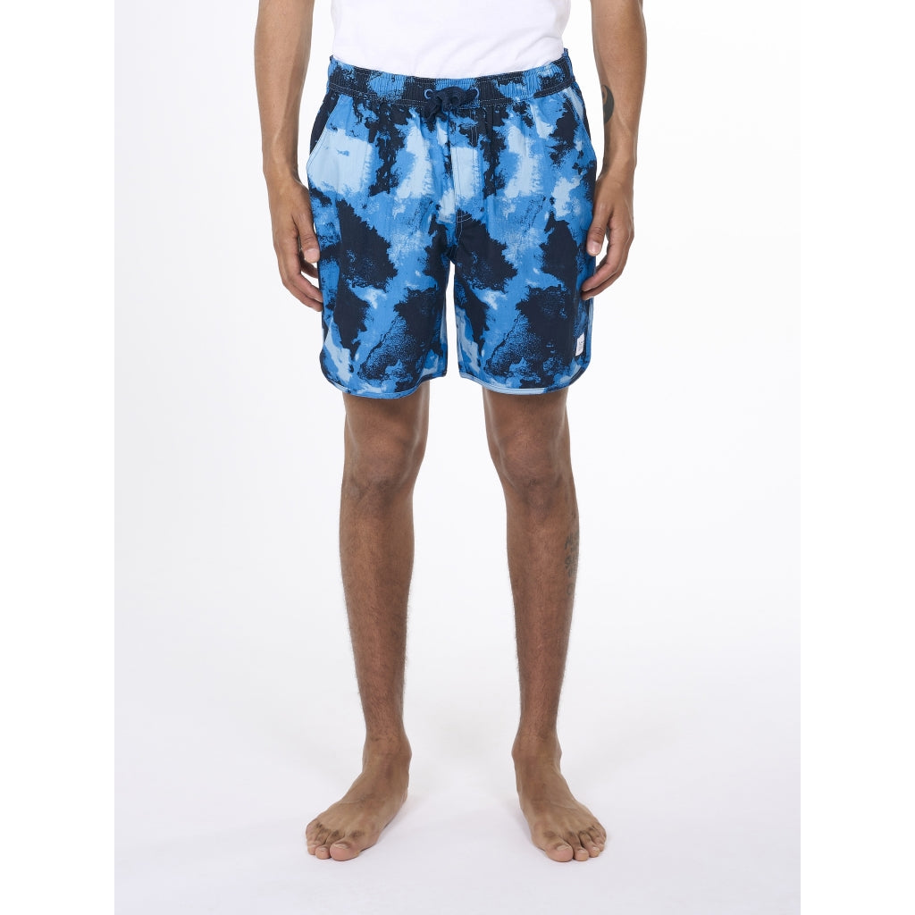 KCA 1180002 Swim shorts with elastic waist AOP 9992 men