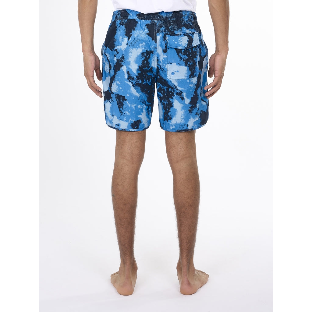 KCA 1180002 Swim shorts with elastic waist AOP 9992 men