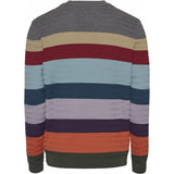 KCA Field multi striped knit 80606 Forrest night 1090 men