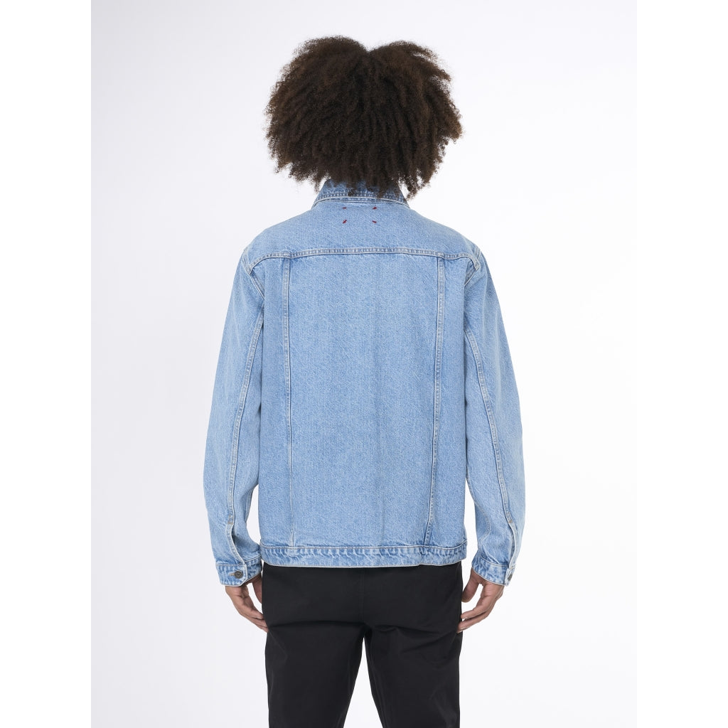 KCA 1160001 REBORN bleached denim jacket 3050 Bleached stonewash men