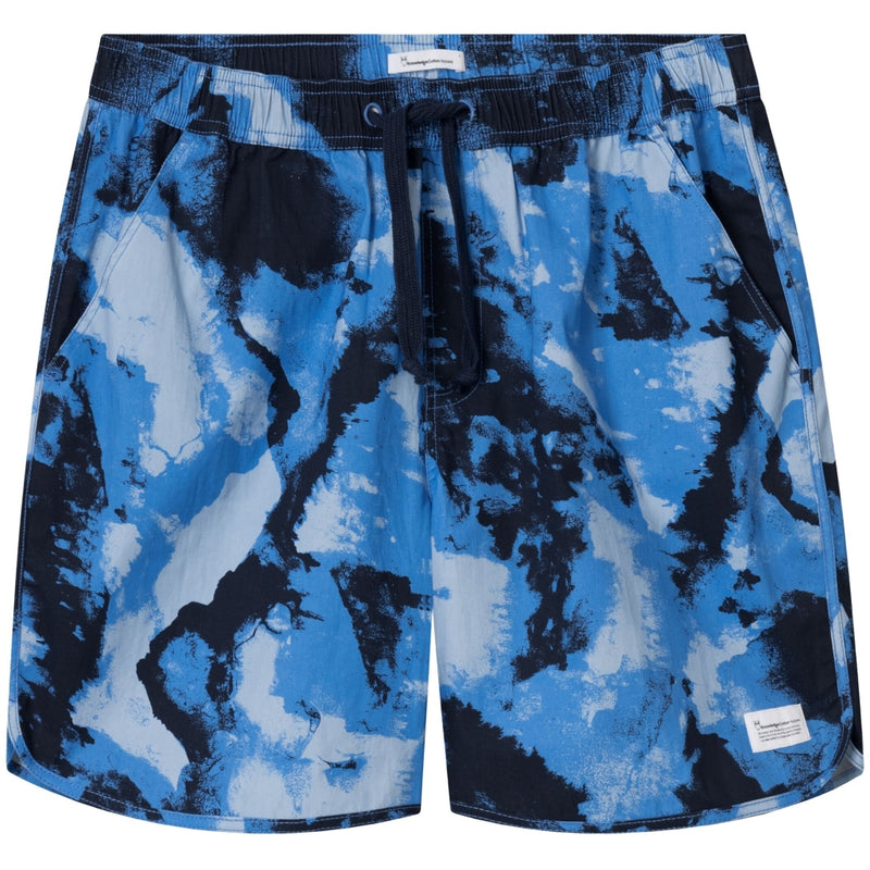 KCA 1180002 Swim shorts with elastic waist AOP 9992 men