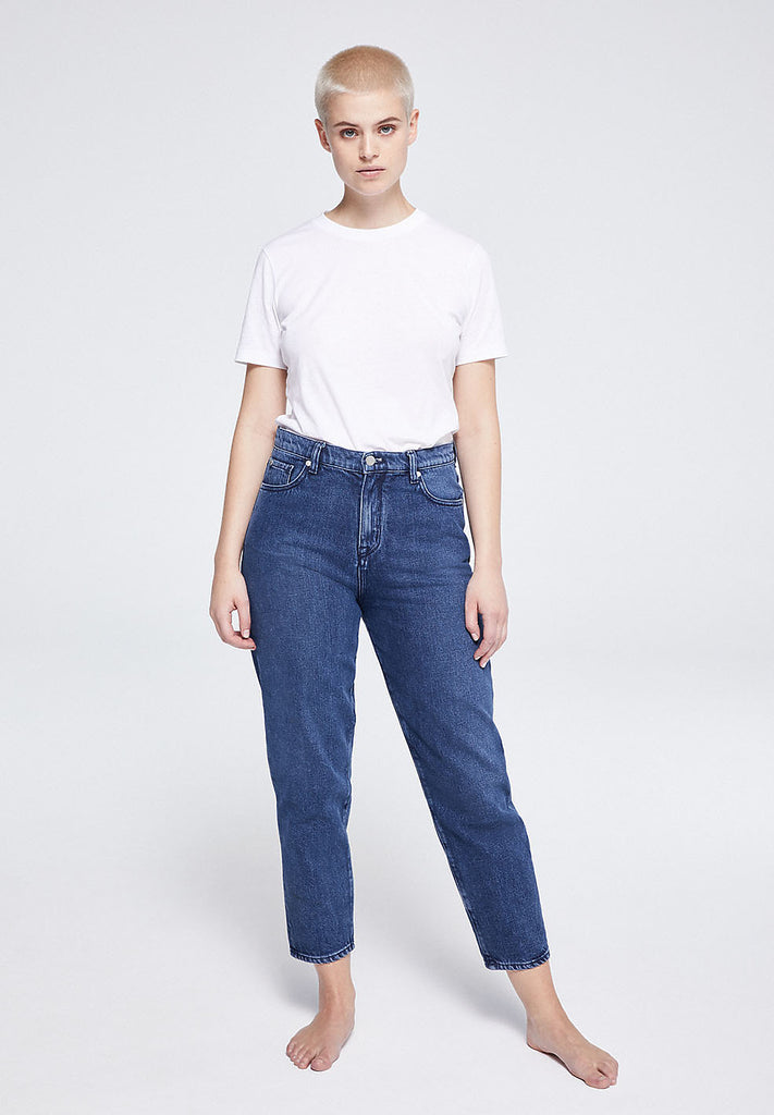 ARMEDANGELS Mairaa Mom Fit High Waist Stone Wash women