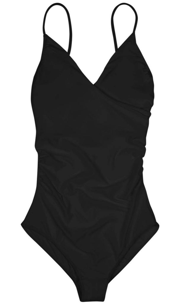 DEDICATED Klinte wrap swimsuit black women