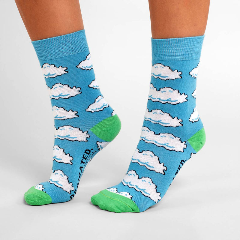 Dedicated Sigtuna Socks Clouds pattern
