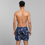 DEDICATED Sandhamn swim shorts Brushed waves men