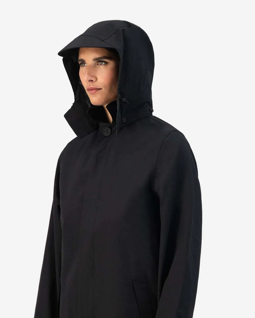 MAIUM Mac raincoat black unisex
