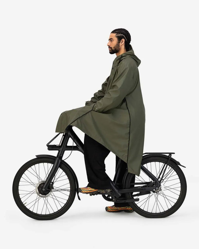 MAIUM Original raincoat army green unisex