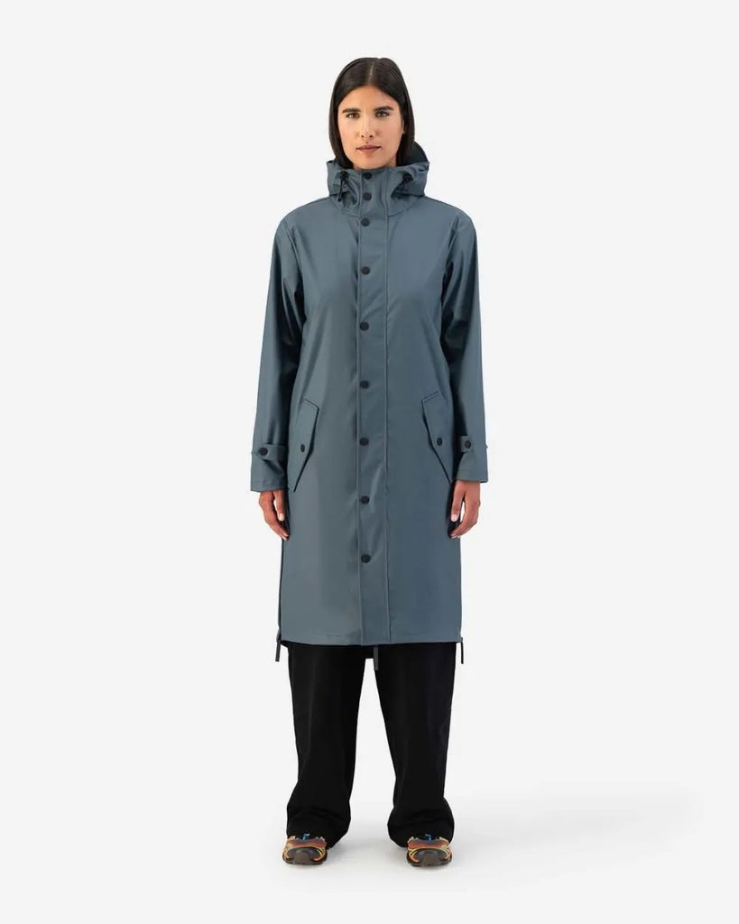 MAIUM Original raincoat blue grey unisex