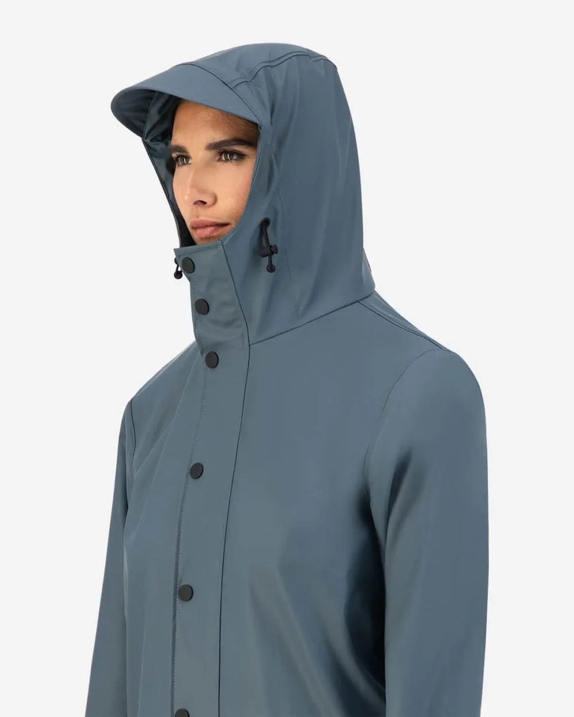 MAIUM Original raincoat blue grey unisex