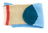 Zokk'n Julienne SINGLE SOCK sand and blue