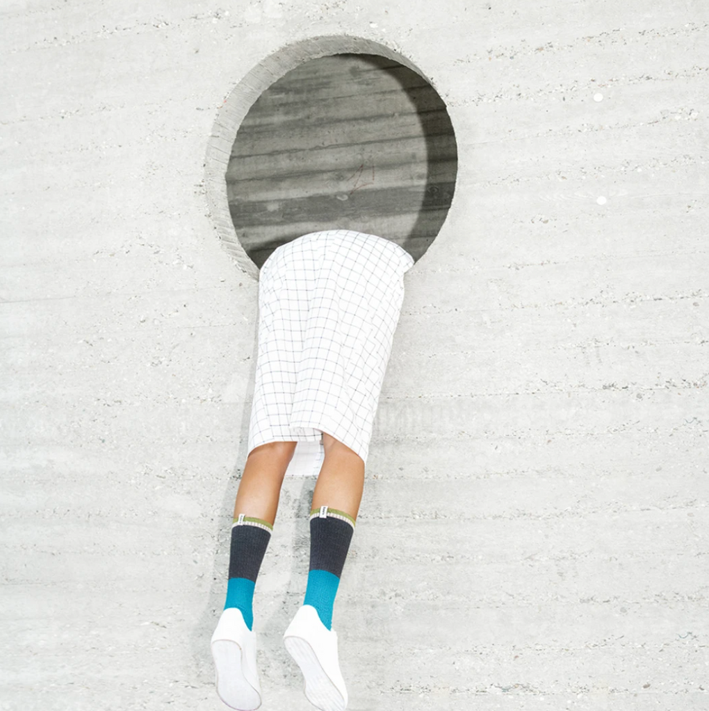 Zokk'n Walter SINGLE SOCK blue and phantom