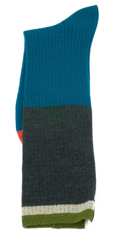 Zokk'n Walter SINGLE SOCK blue and phantom