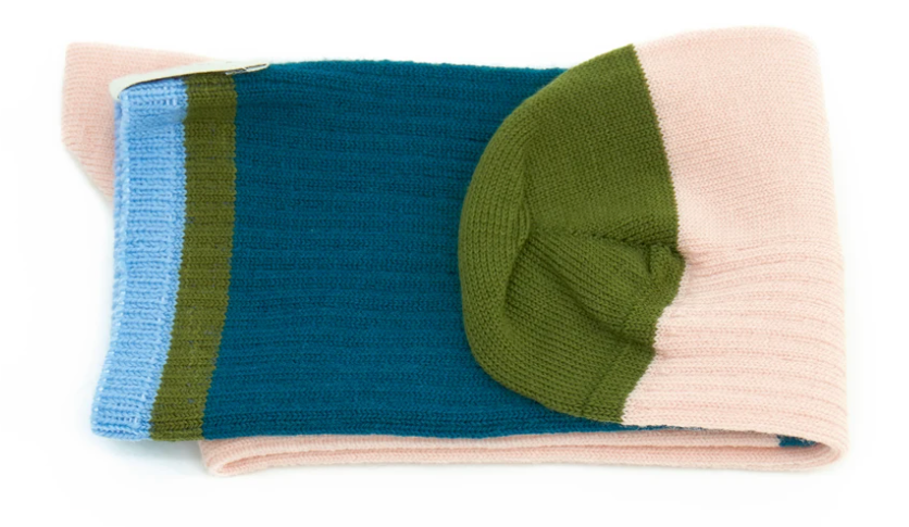 Zokk'n Marcella SINGLE SOCK pink and blue